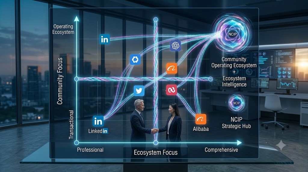 NCIP integration network with various systems